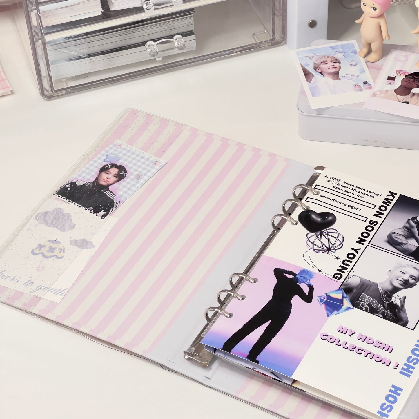 A5 Glitter Binder Cover (B-GRADE)