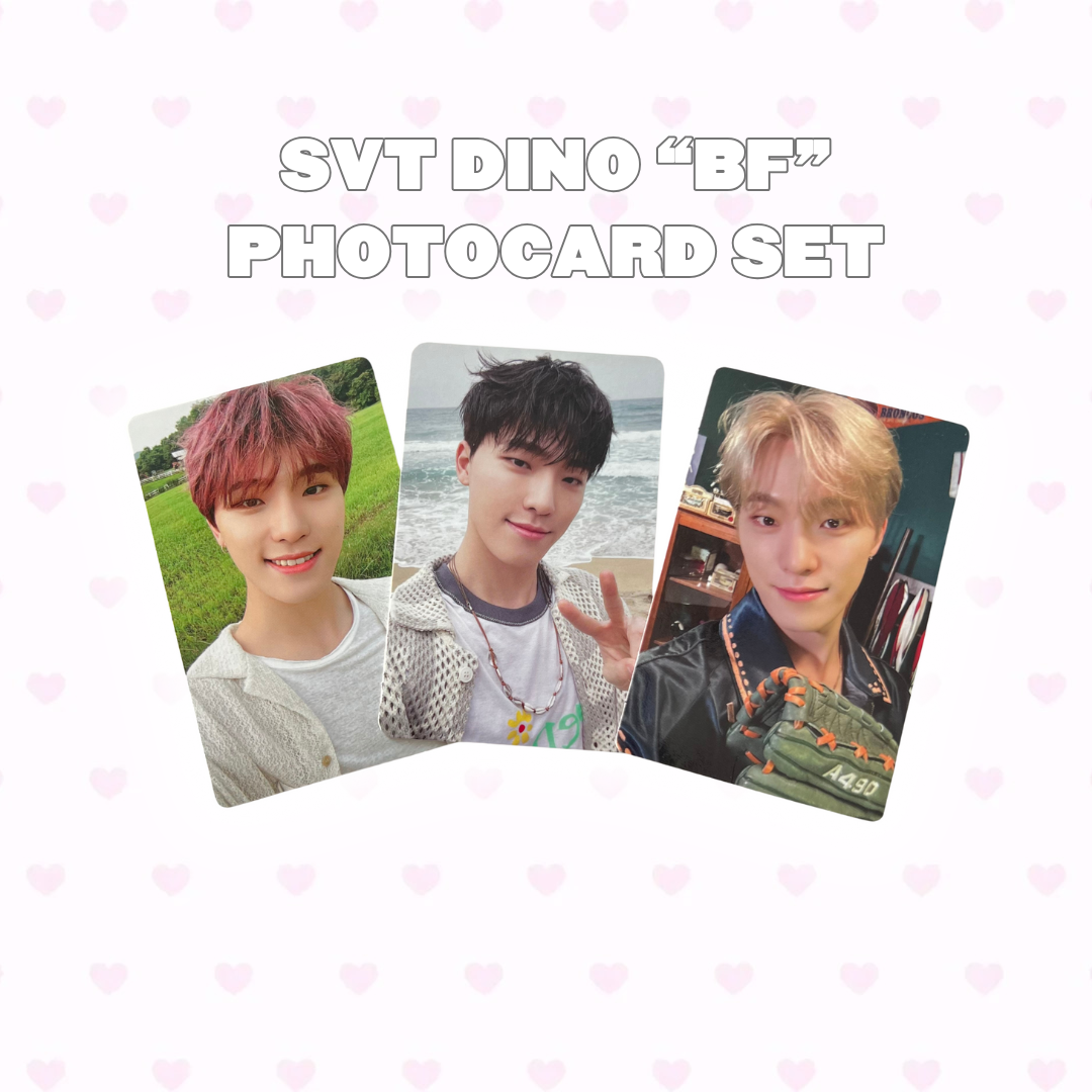 Dino "BF" Photocard Set