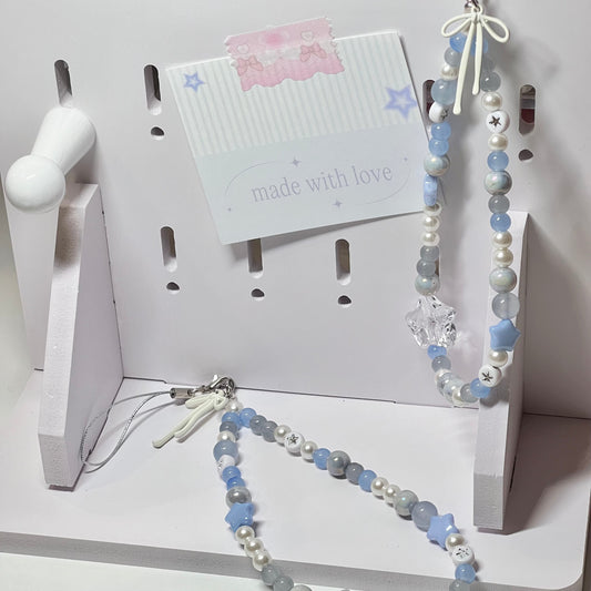 The "Blue Bunny" Charm Set