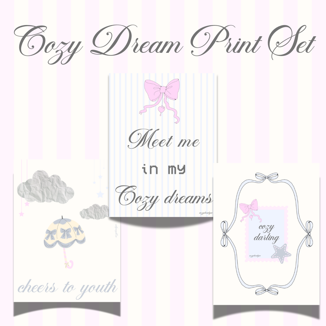 Cozy Dreams Print Set