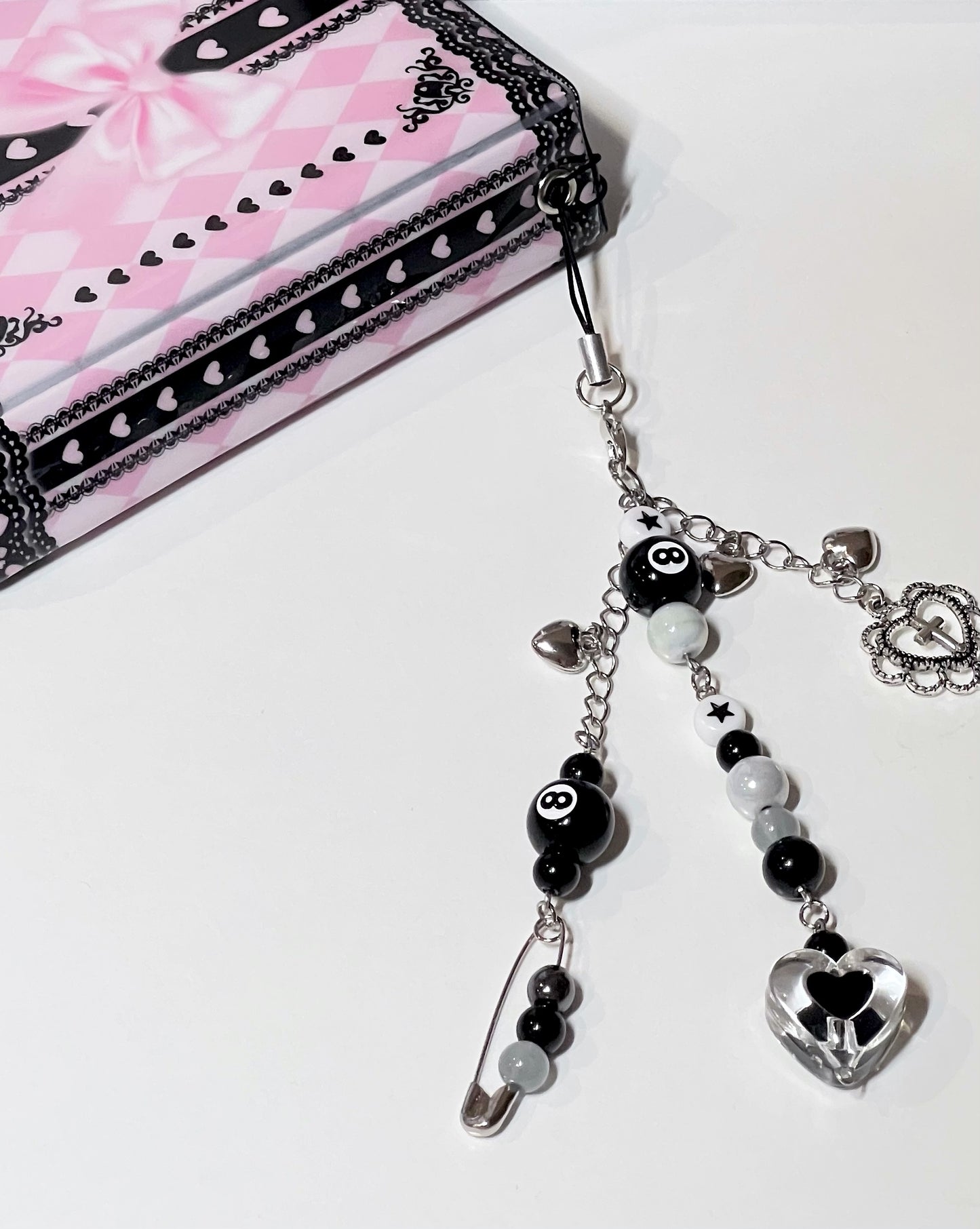 The "Dark Coquette" Keychain