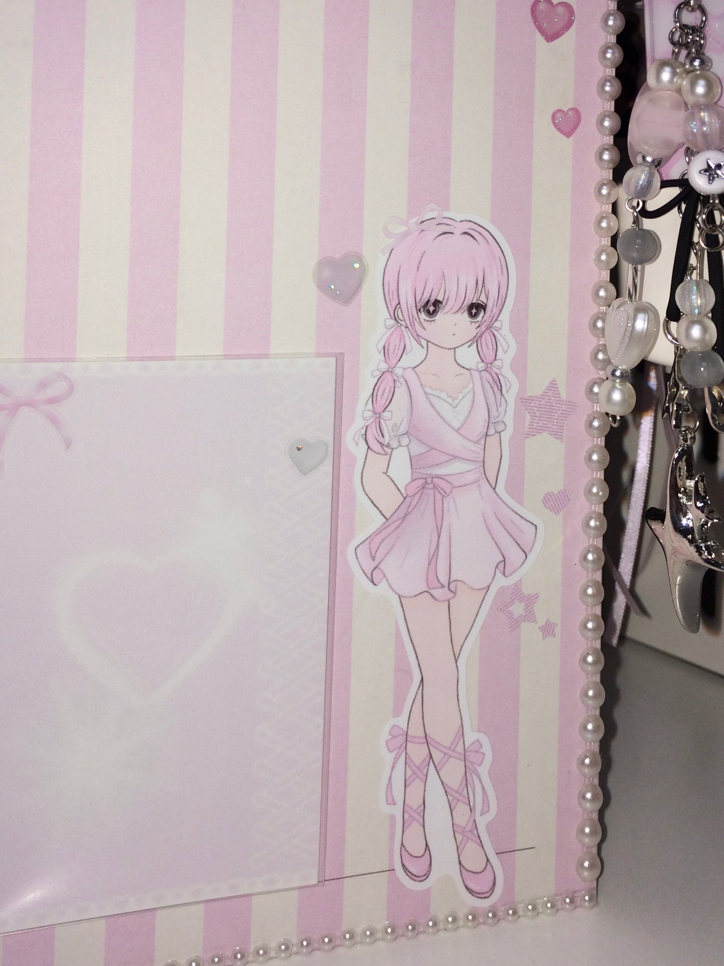 "Pearl Princess" Decorated A5 Dream Diary