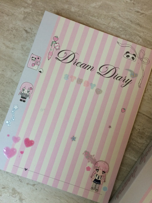 "Study Buddy" Decorated A5 Dream Diary Binder