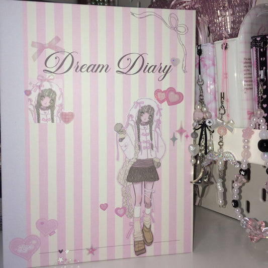 "Winter Kiss" Decorated A5 Dream Diary Binder