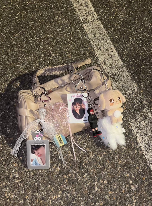 "So Cute!" Acrylic Photocard Holder Keychain