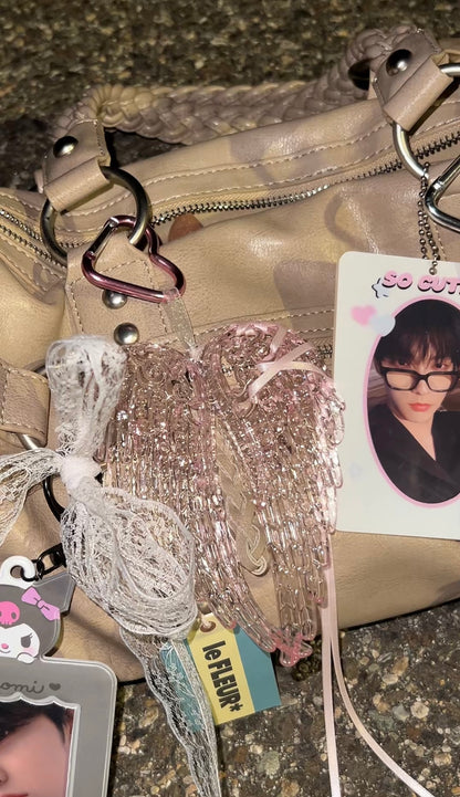 "Heaven Sent" Angel Wing Bag Charm