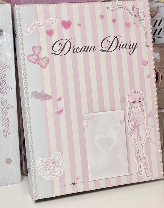 "Pearl Princess" Decorated A5 Dream Diary