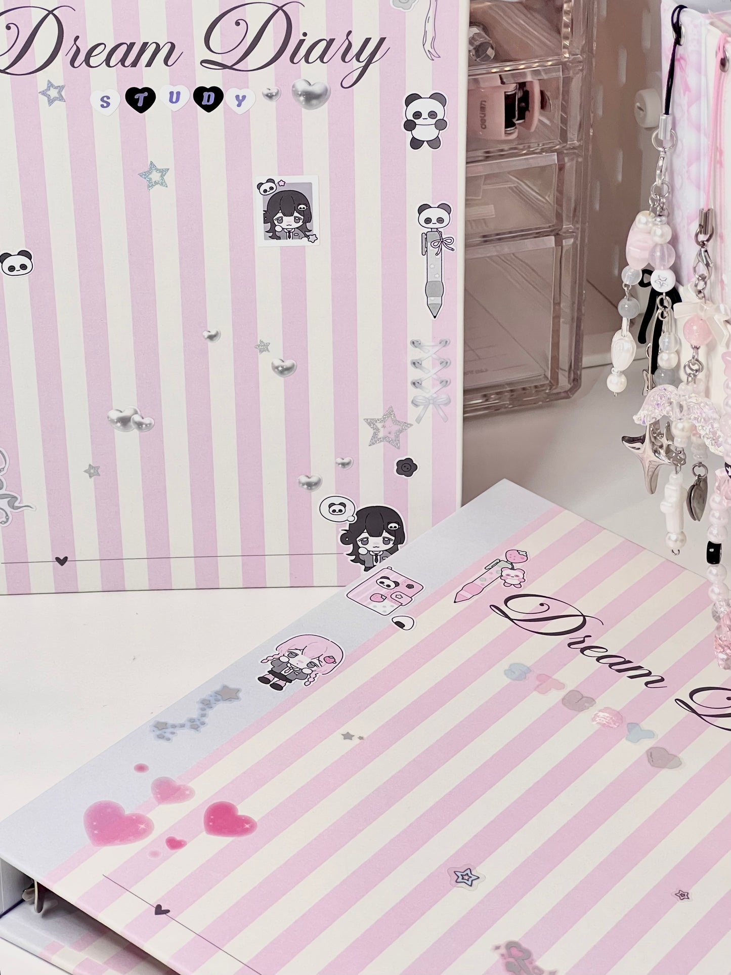 "Study Buddy" Decorated A5 Dream Diary Binder