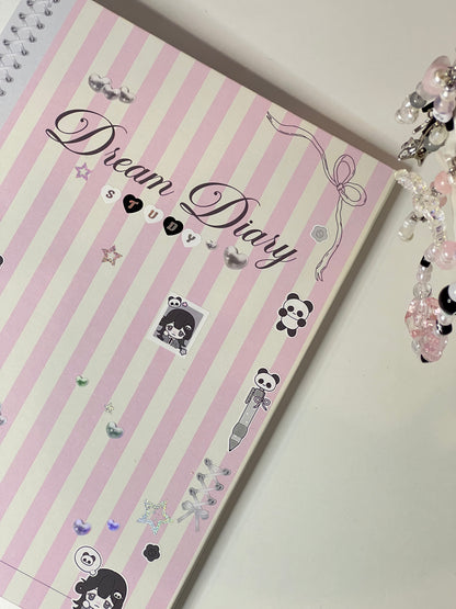 "Study Buddy" Decorated A5 Dream Diary Binder