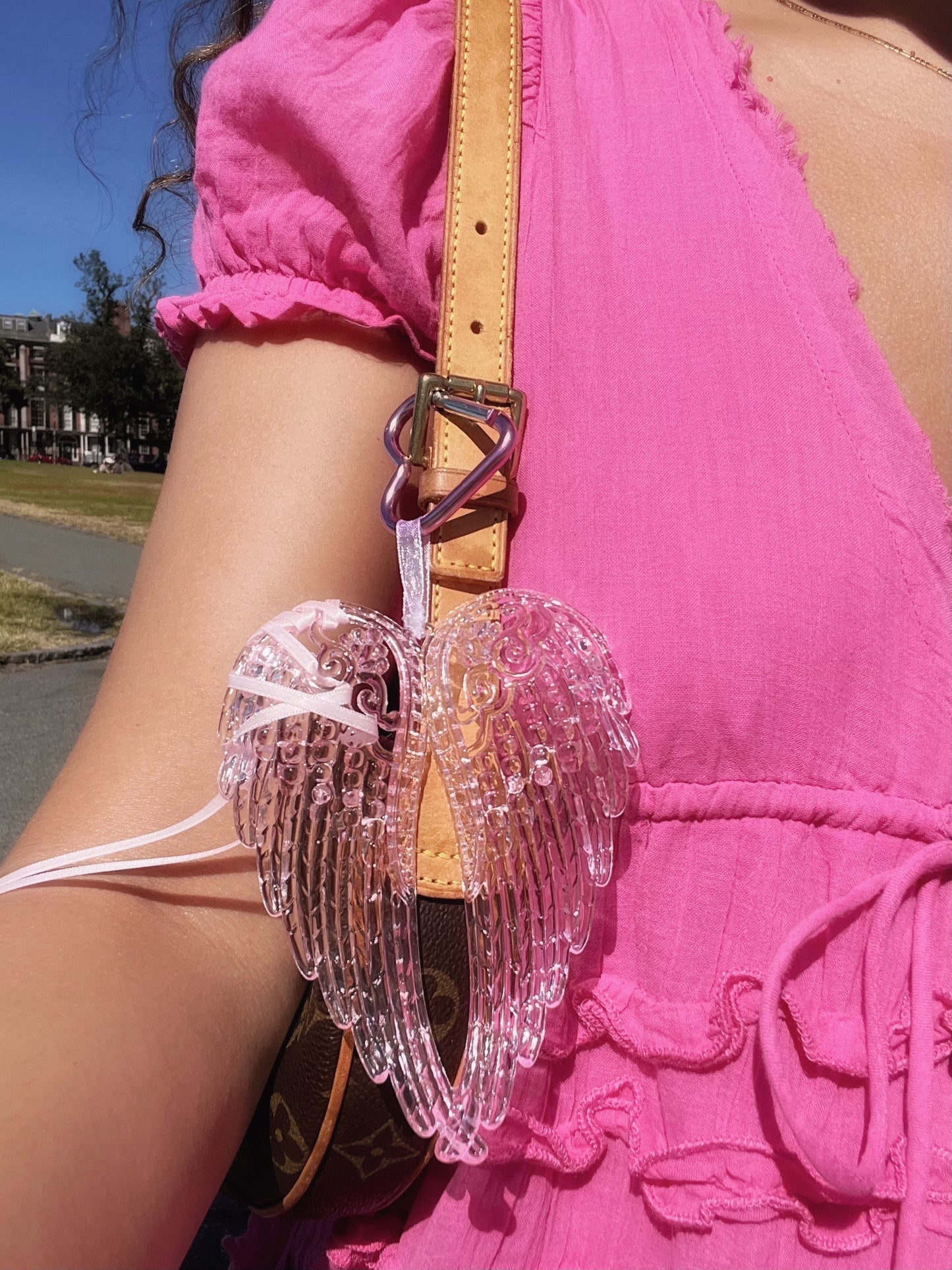 "Heaven Sent" Angel Wing Bag Charm