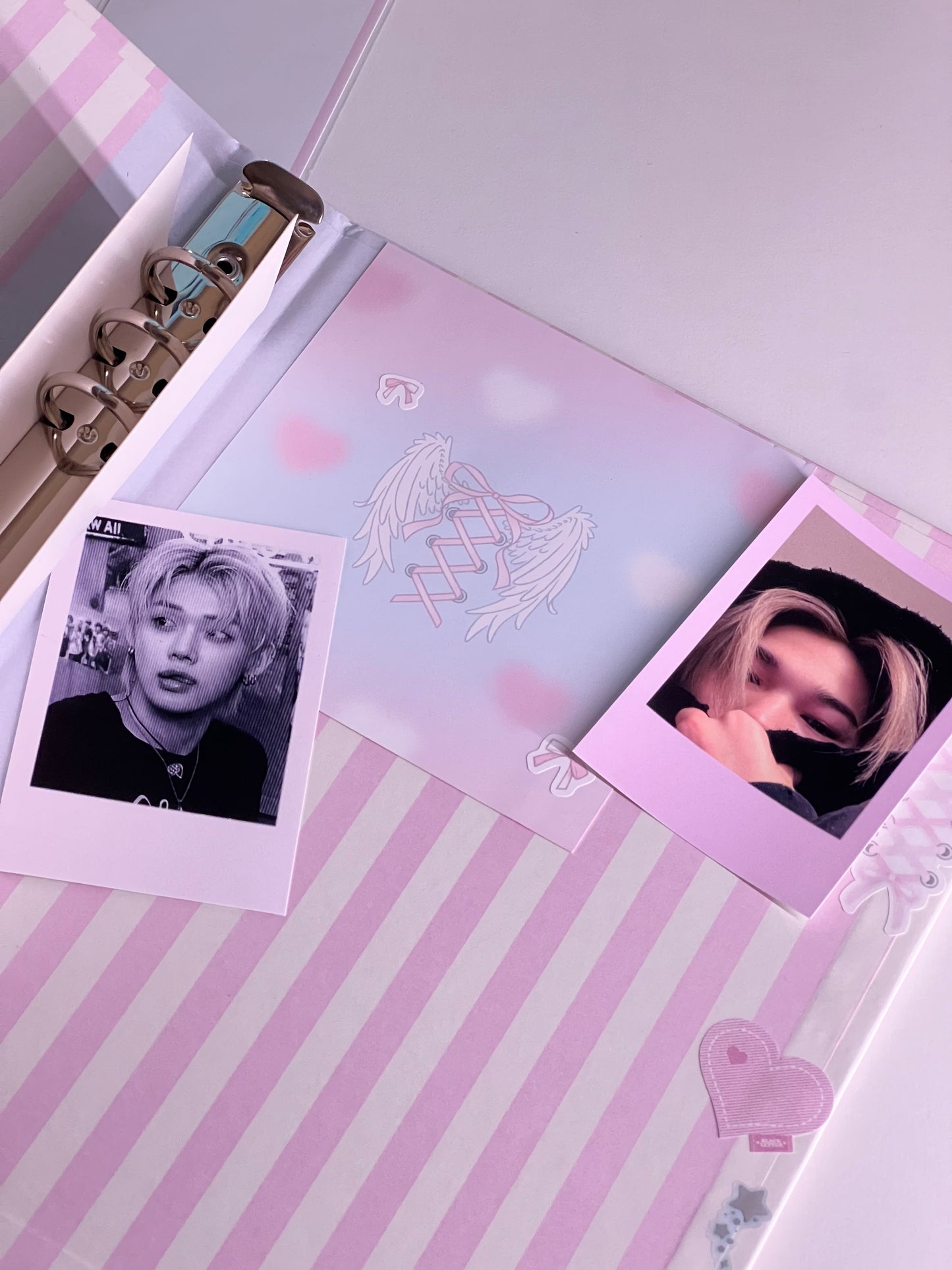 "love.zip" Decorated A5 Dream Diary Binder