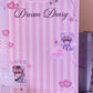 "love.zip" Decorated A5 Dream Diary Binder