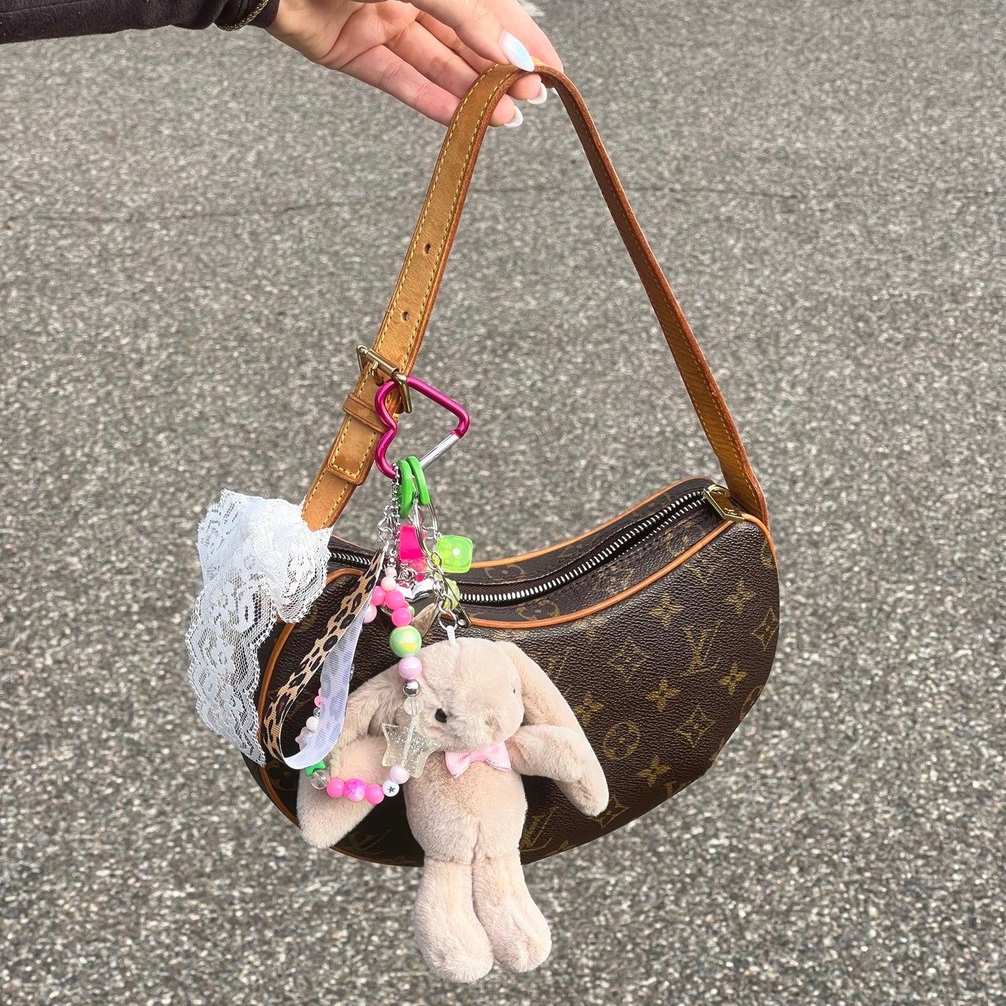 The "Bunny Hop" Bag Charm