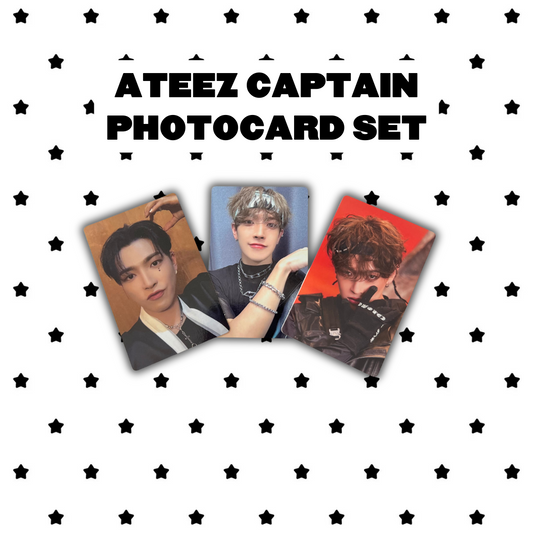 Ateez "Captain" Photocard Set