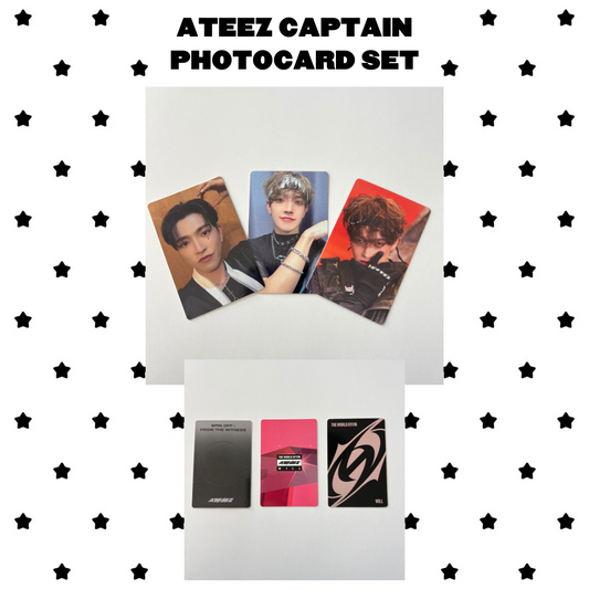 Ateez "Captain" Photocard Set