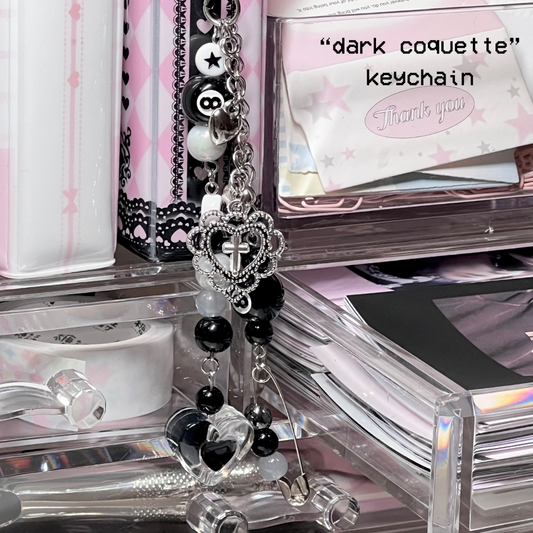 The "Dark Coquette" Keychain