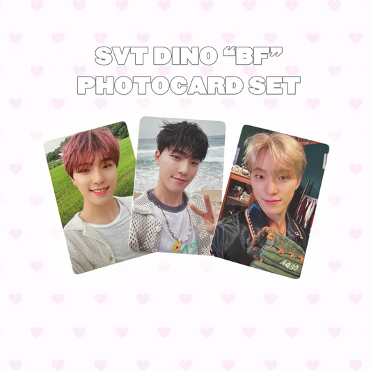 Dino "BF" Photocard Set