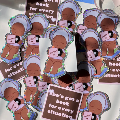 Sonny Angel Book Sticker Set - Kindle Sticker, Sonny Angel, Angel Sticker, Holographic Sticker, Harry Styles Sticker