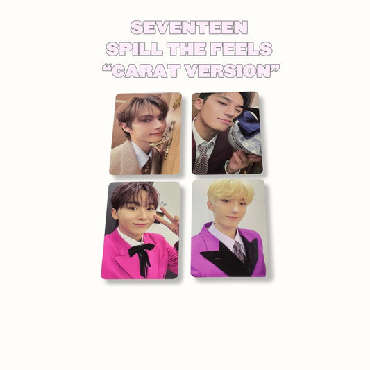 Spill the feels carat version