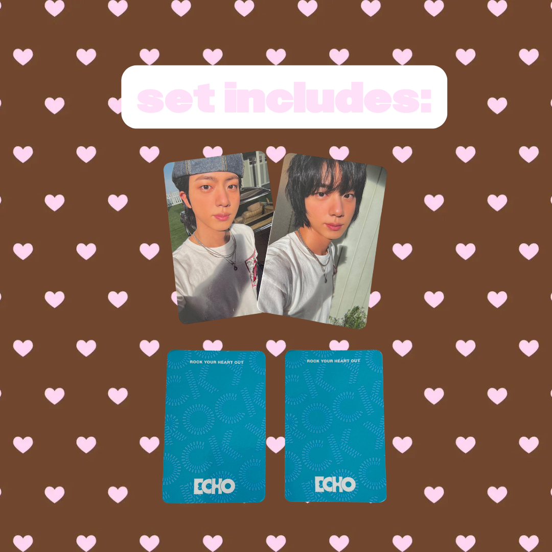 BTS Jin Echo Photocard Set
