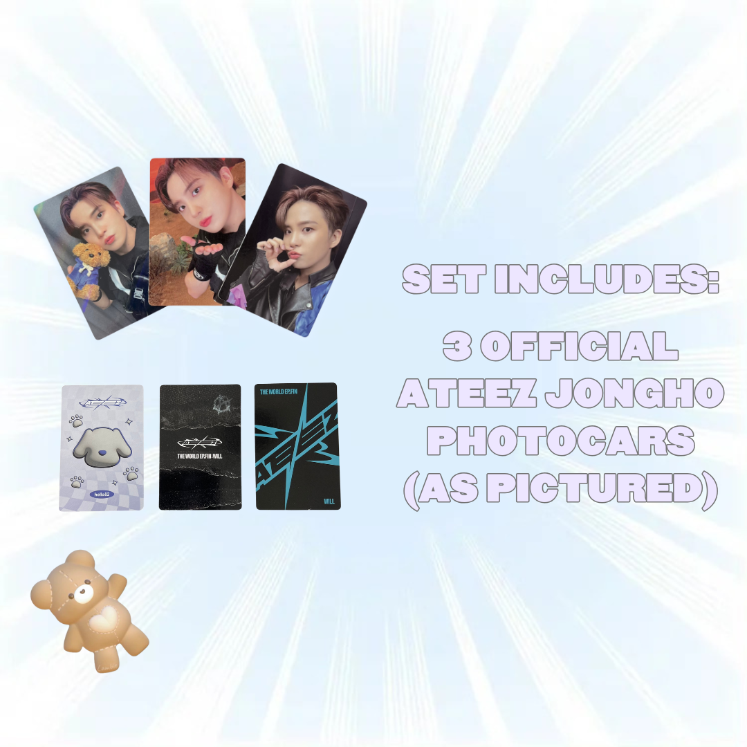 Ateez Jongho "Teddy" Set