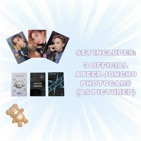 Ateez Jongho "Teddy" Set