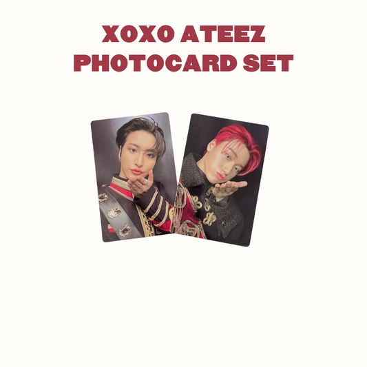 Ateez "xoxo" Photocard Set