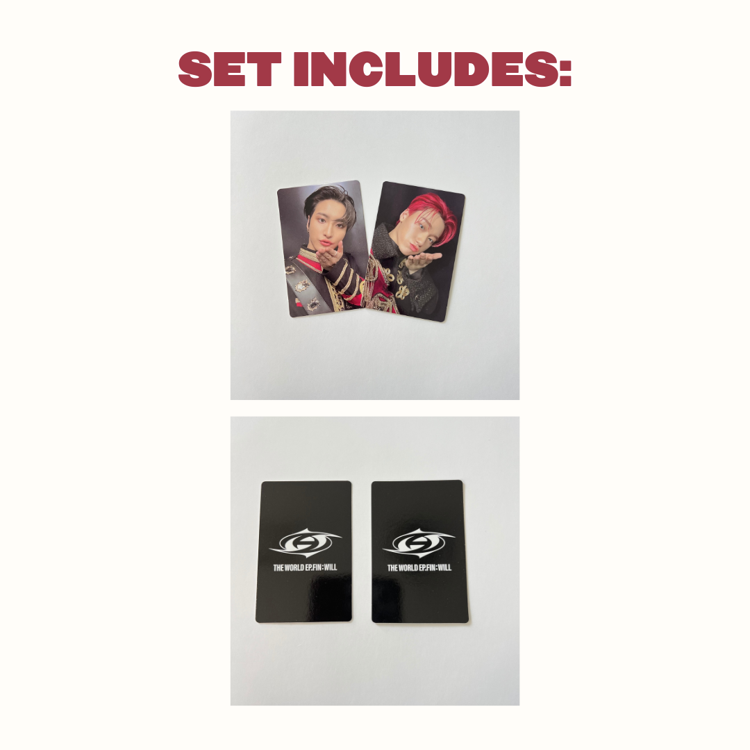 Ateez "xoxo" Photocard Set