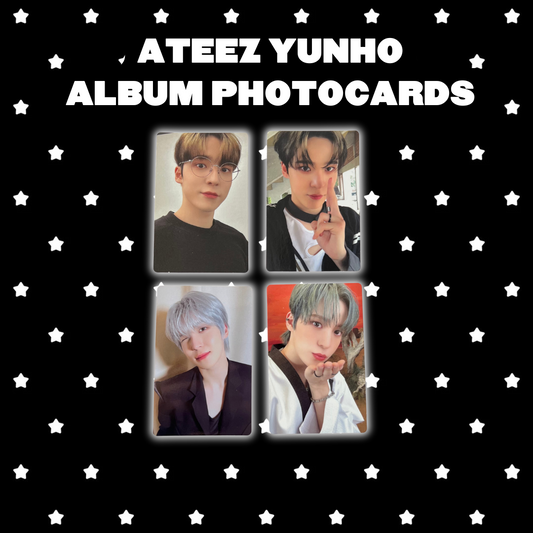 Ateez Yunho Photocards