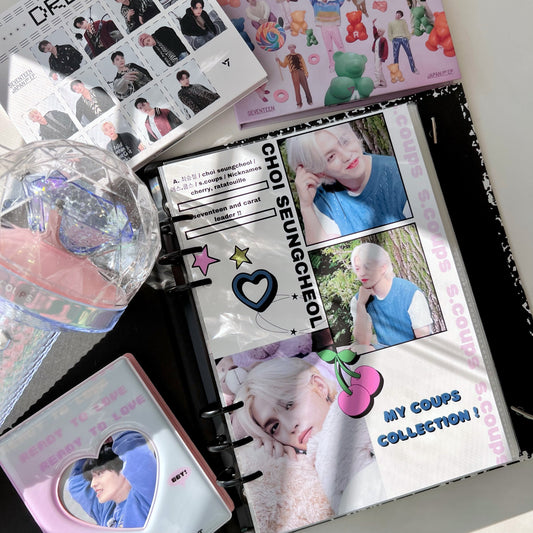 Seventeen A5 Binder Covers - Member Covers